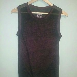 Ox blood - Sheer Tank
